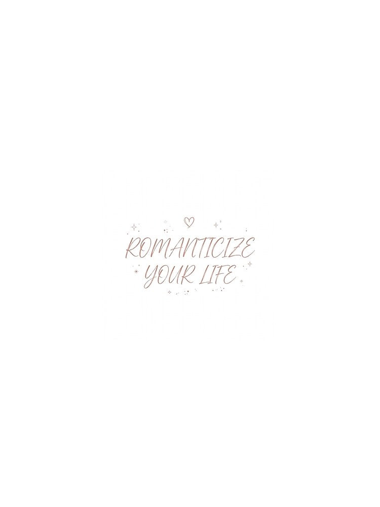 Romanticize Your Life Handwritten Script by mochiMooco