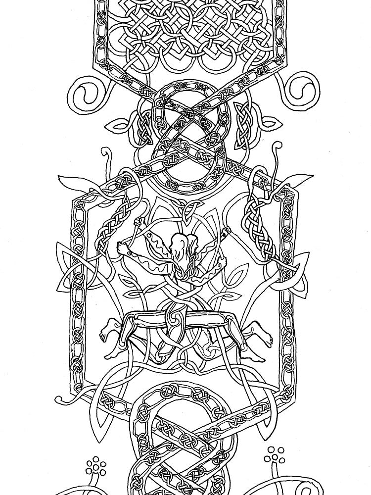 Celtic pattern with gender friendship by artisterik