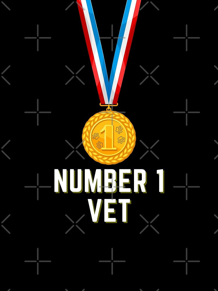 Number 1 Vet Medal by Imemewell