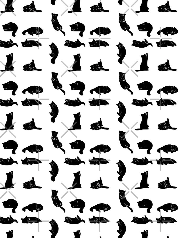 Black Cat Meme – Funny and Cute Cat Design for Cat Lovers by Playful Strokes pom@pom