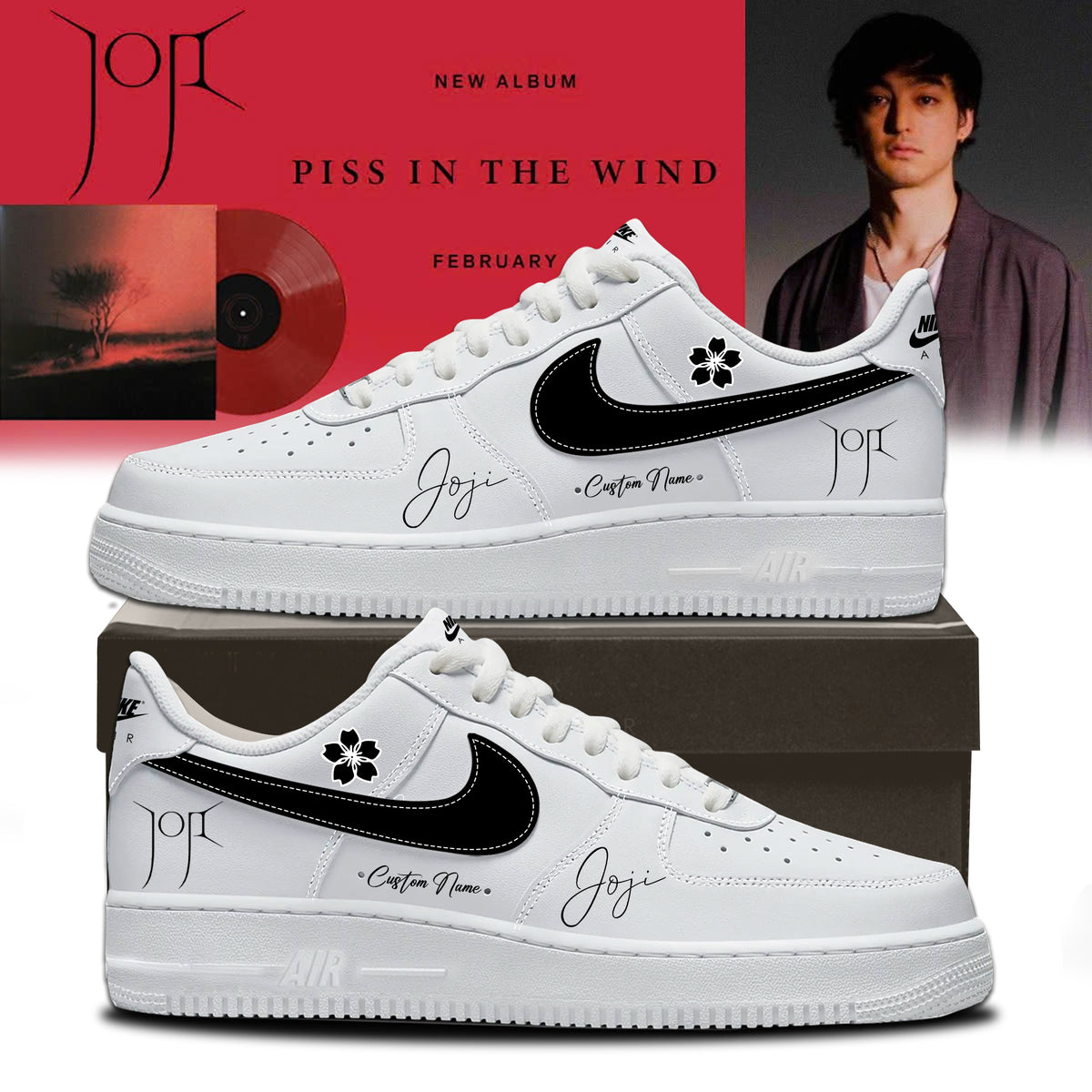 Joji Solaris Tour 2026 Sign Custom Air Force 1 Shoes v1