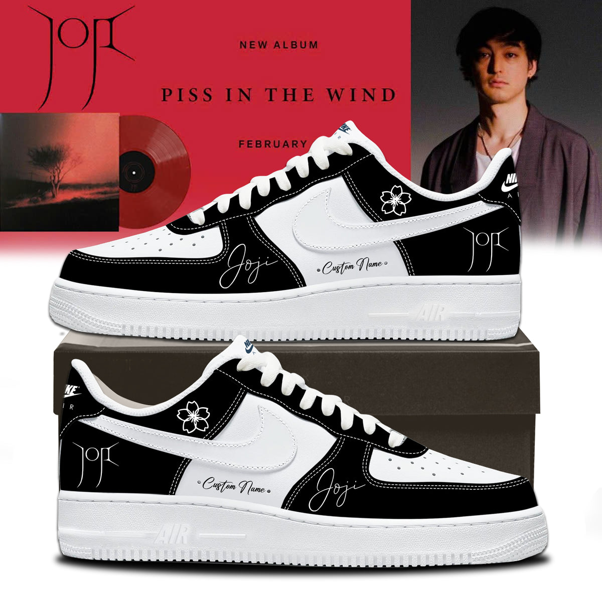 Joji Solaris Tour 2026 Sign Custom Air Force 1 Shoes v2