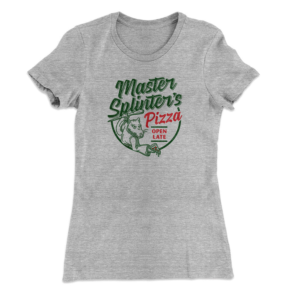 Master Splinters Pizza Women's T-Shirt Hoodie, Sweatshirt | Teenookco.com (Image 2)