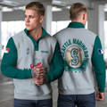 Seattle Mariner New Collection Casual Stand Collar Unisex