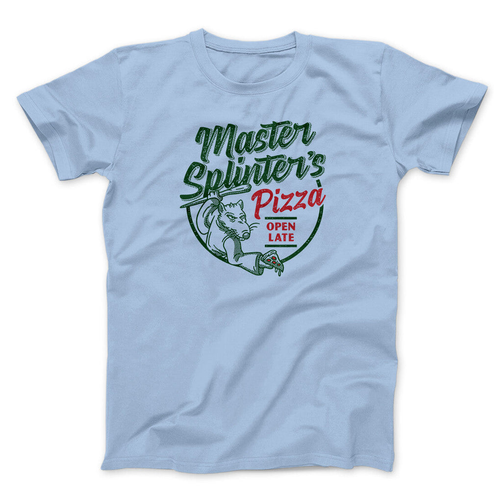 Master Splinters Pizza Funny Movie Men/Unisex T-Shirt Hoodie, Sweatshirt | Teenookco.com (Image 4)