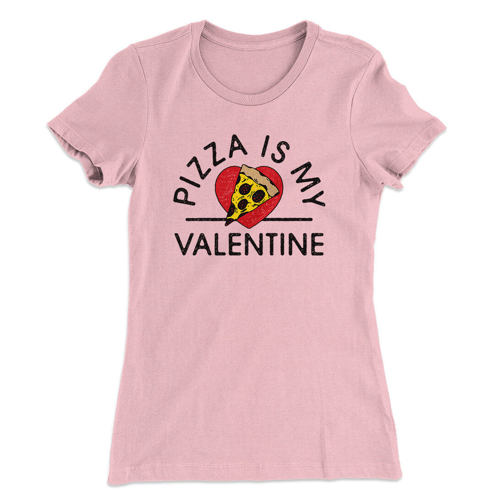 Pizza Is My Valentine Women's T-Shirt Hoodie, Sweatshirt | Teenookco.com (Image 5)