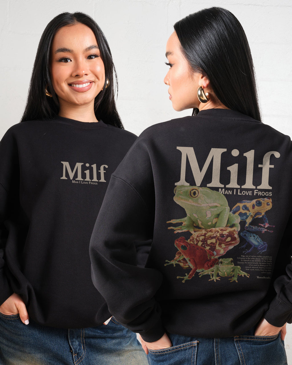 Man I Love Frogs Front and Back Unisex