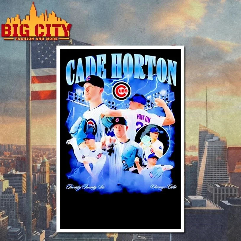 Official 2026 Chicago Cubs Cade Horton Graphic Unisex
