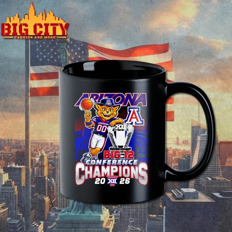 Official Arizona Wildcats Macos big 12 conference champions 2026 Unisex