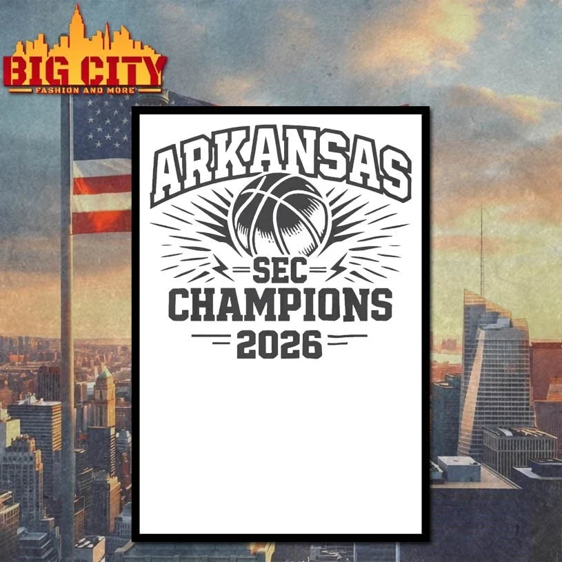 Official Arkansas SEC Championships 2026 logo Unisex