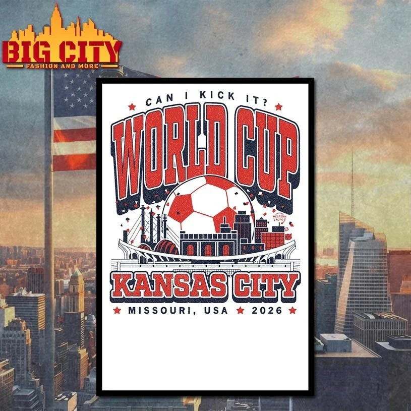 Official Can I kick it World Cup Kansas City Skyline Unisex