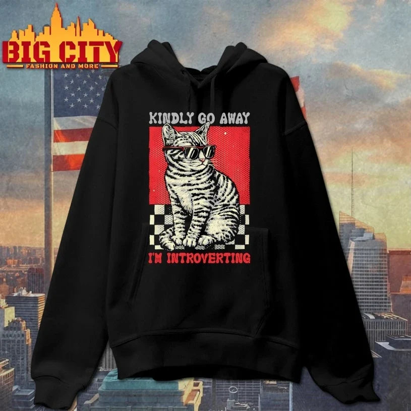 Official Cat Kindly go away I’m introverting Unisex