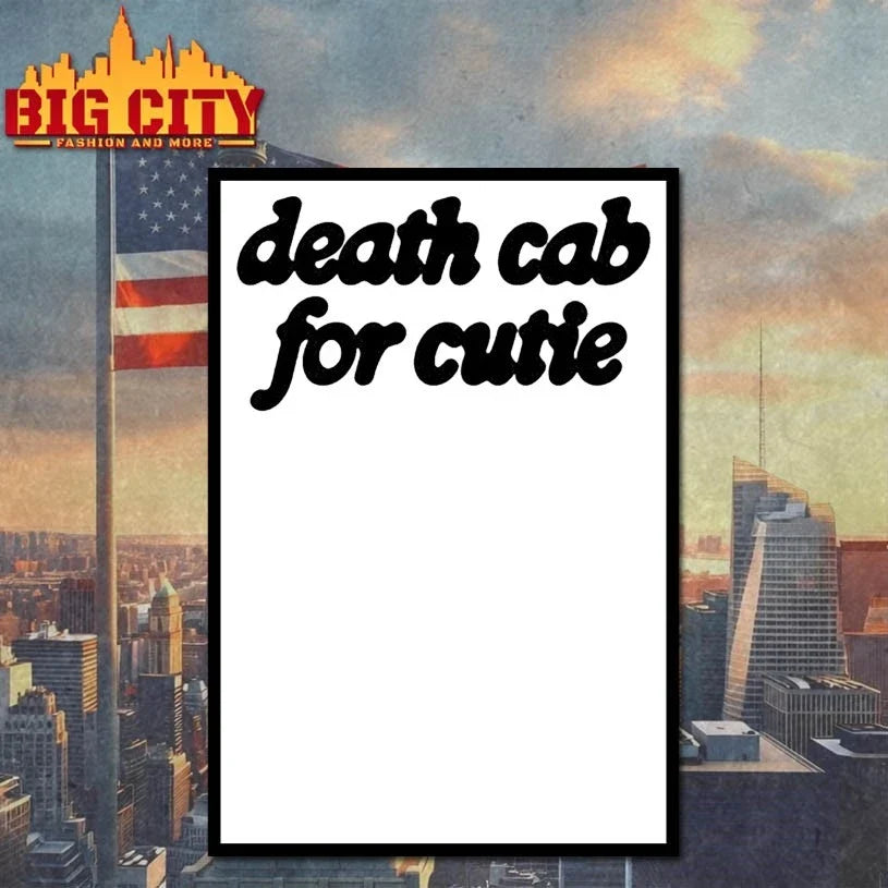 Official Death Cab For Cutie I Built You A Tower Logo Unisex
