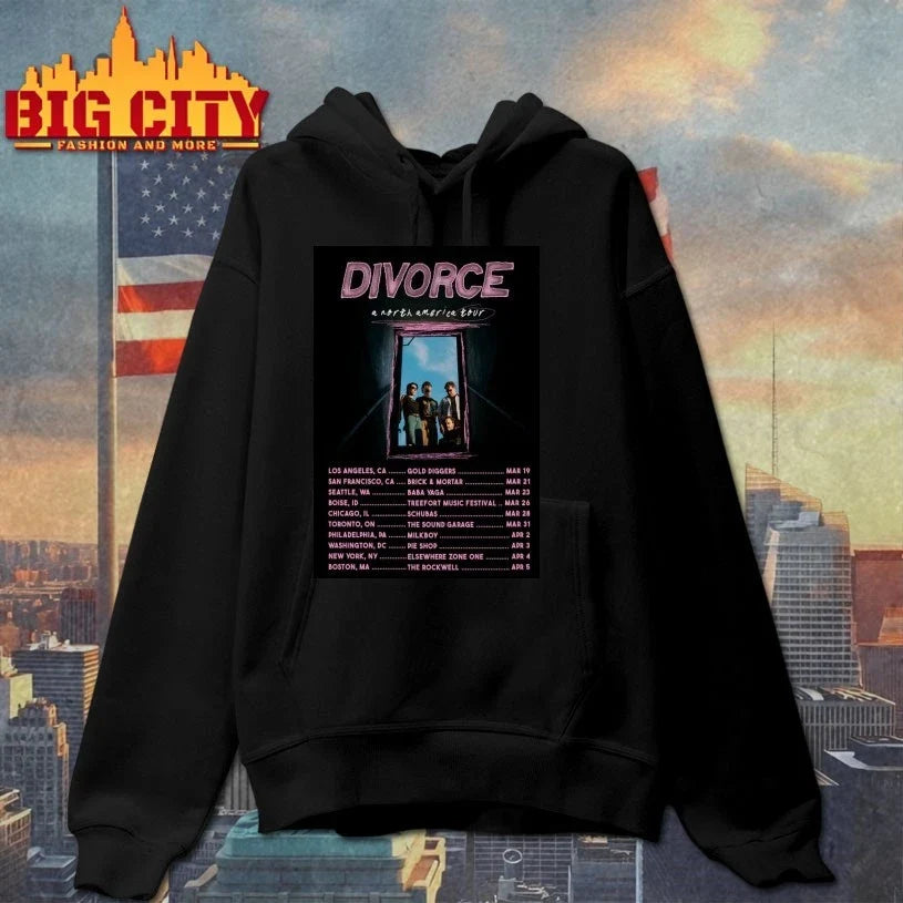 Official Divorce A North America 2026 Tour Poster Unisex