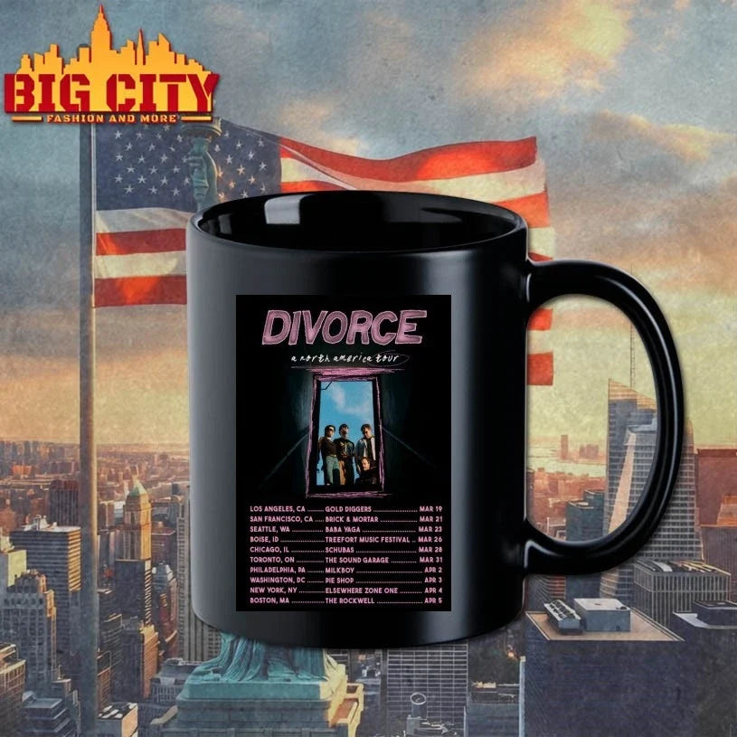 Official Divorce A North America 2026 Tour Poster Unisex