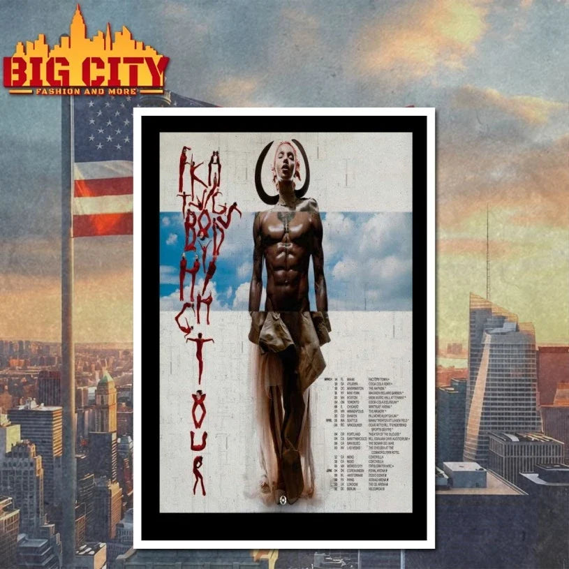 Official FKA Twigs Body High Tour in Miami 3-14-26 Poster Unisex