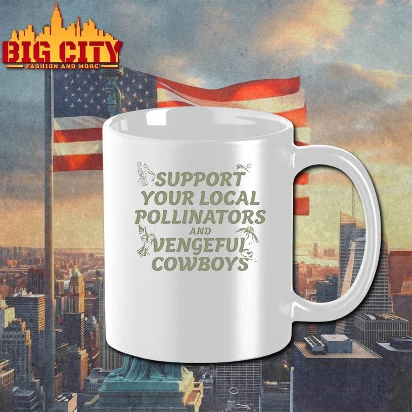 Official Hangman Adam page support your local pollinators and vengeful cowboys Unisex
