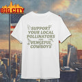 Official Hangman Adam page support your local pollinators and vengeful cowboys Unisex