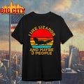Official I Like Lizards and Maybe 3 People vintage Unisex