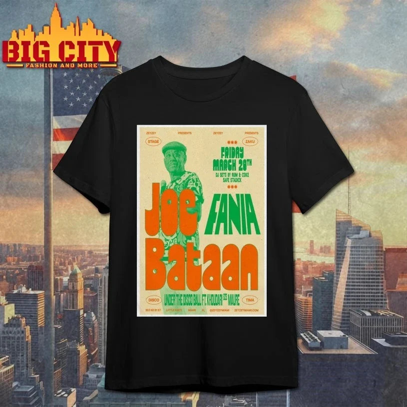 Official Joe Bataan At Mar 20 2026 Poster Unisex