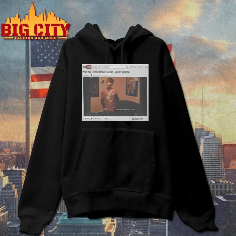 Official Justin Bieber With You Iconic Pop Style Unisex