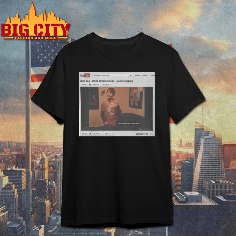 Official Justin Bieber With You Iconic Pop Style Unisex
