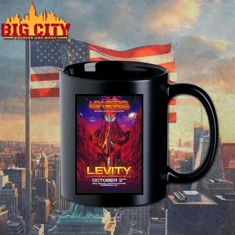 Official Levity Oct 2 2026 Red Rocks Amphitheatre In Morrison CO Poster Unisex