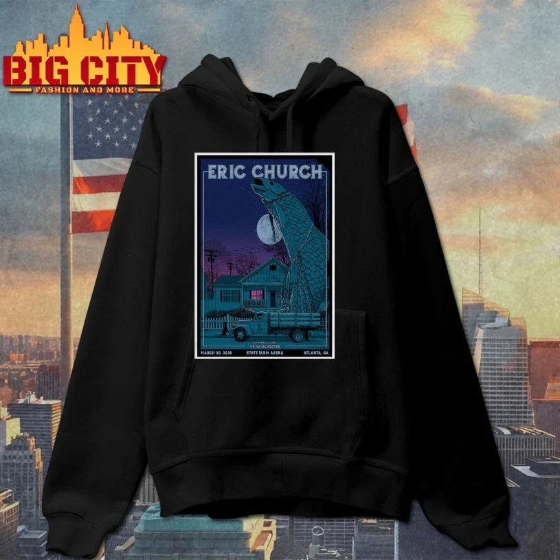 Official Mar 20 2026 Eric Church Atlanta, GA Poster Unisex