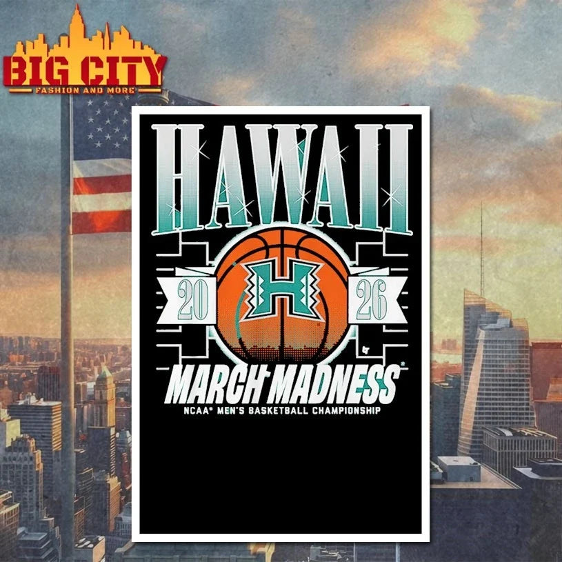 Official March Madness Hawaii Rainbow Warriors 2026 NCAA men’s basketball championship