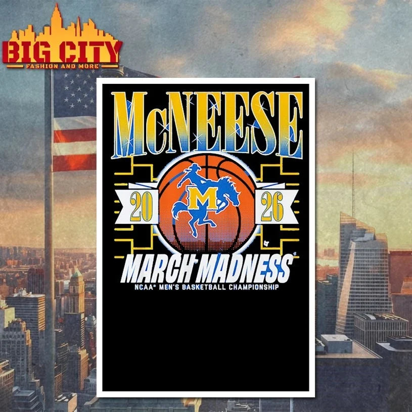 Official March Madness McNeese Cowboys 2026 NCAA men’s basketball championship