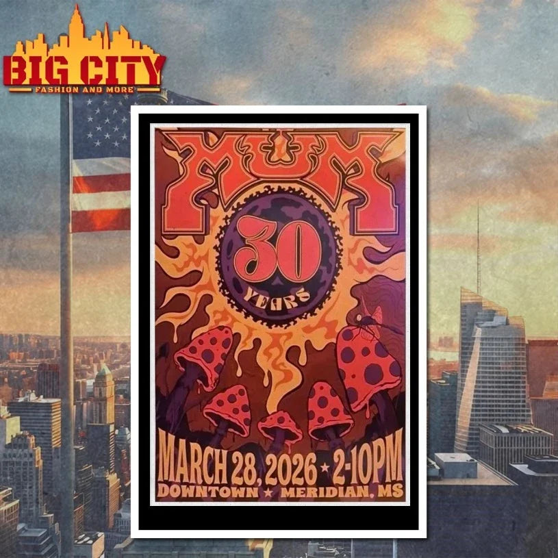 Official Mum Mar 20 2026 Meridian MS Poster Unisex