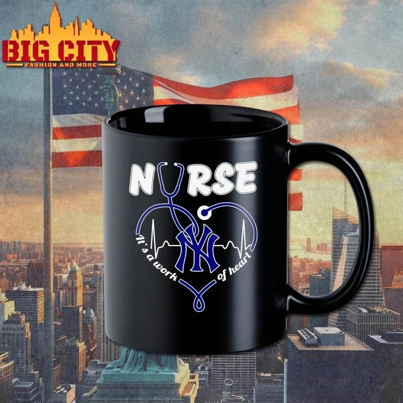 Official New York Yankees Nurse It’s a work of heart shirt Unisex