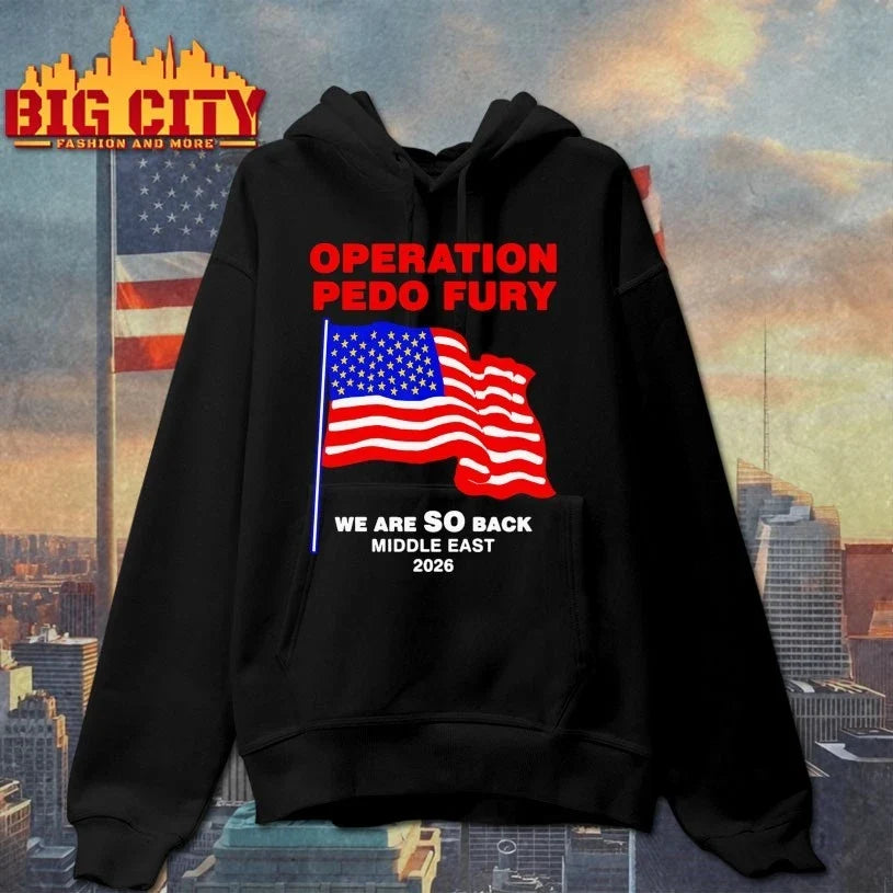Official Operation Fury We Are SO Back Middle east 2026 Unisex