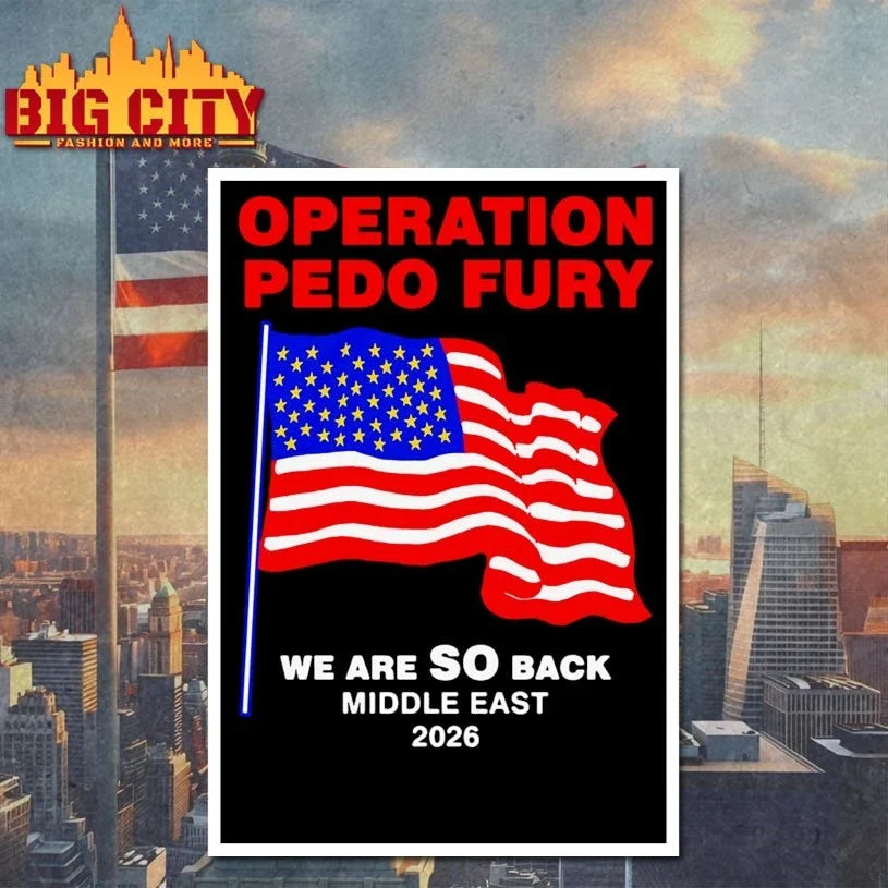 Official Operation Fury We Are SO Back Middle east 2026 Unisex