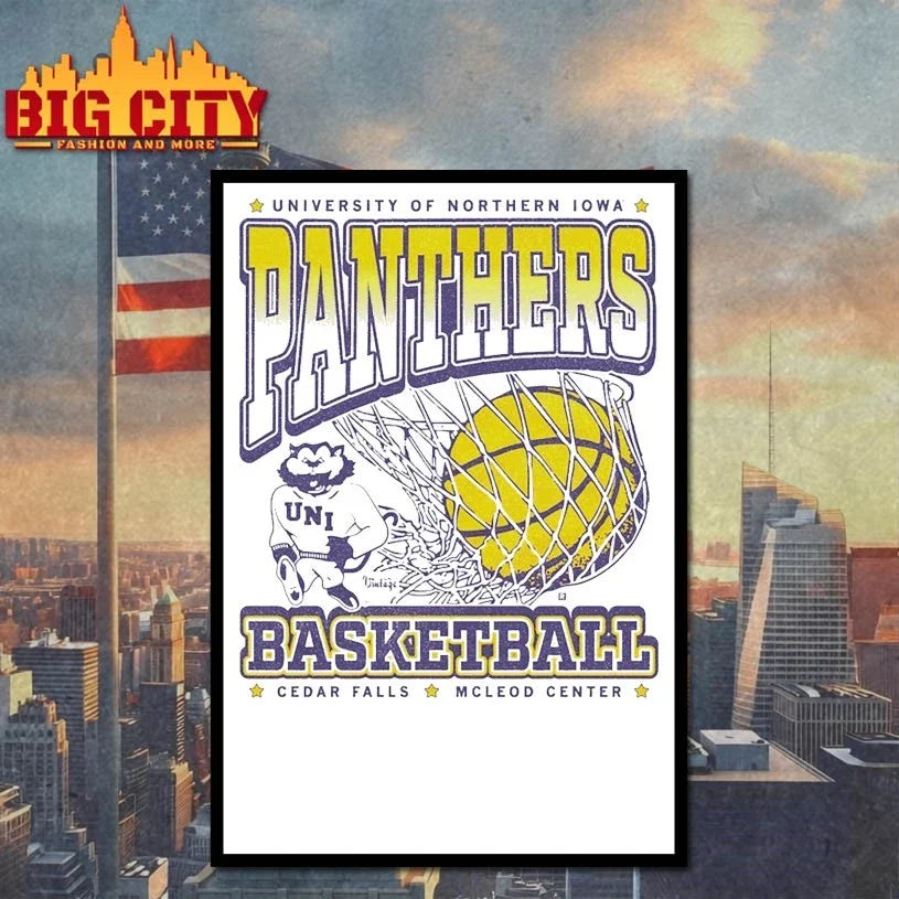 Official Panthers Basketball Cedar fall Mcleod center Unisex
