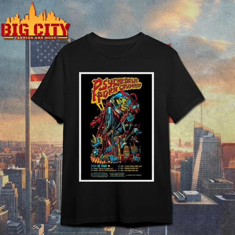 Official Psychedelic Porn Crumpets 2026 Tour OZ Poster Unisex