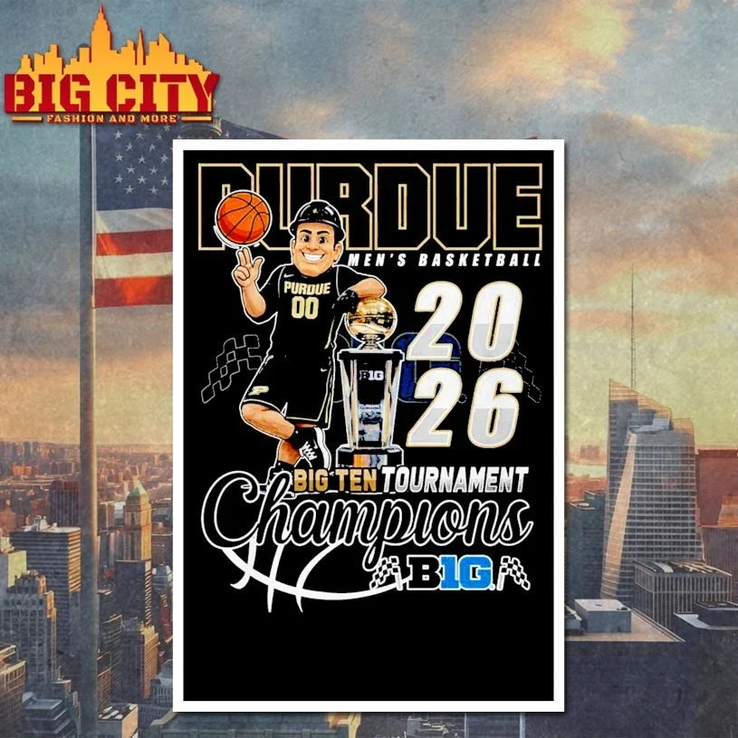 Official Purdue Men’s basketball 2026 big ten tournament champions Unisex