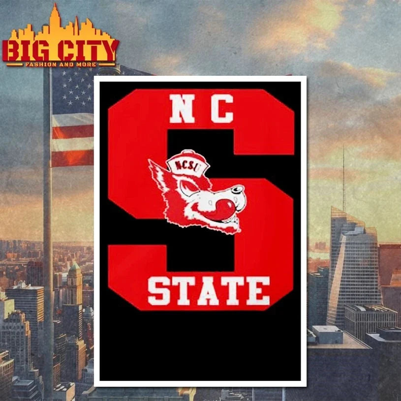 Official S N.C. State Wolfpack basketball 2026 March Madness logo Unisex