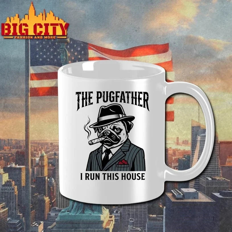 Official The Pugfather I run this house Unisex