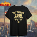 Official Tony Da Costa 2500 NHL Games logo Unisex