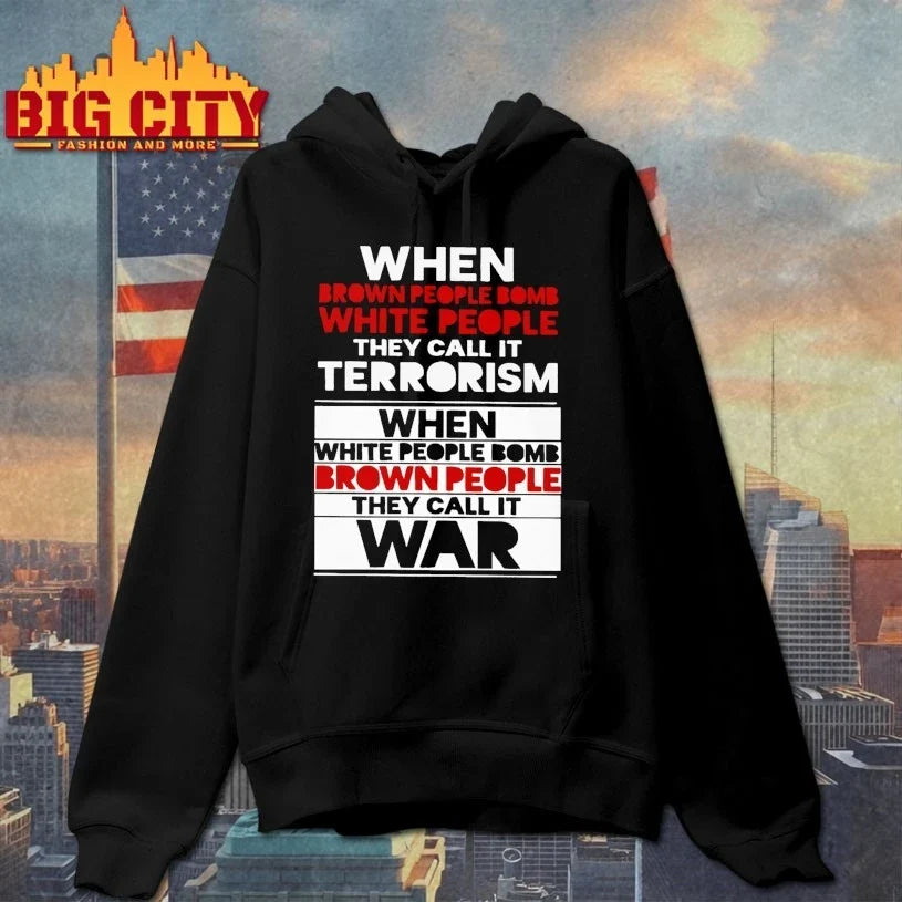 Official When brown people bomb white people Unisex