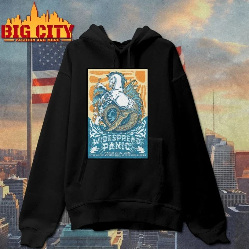 Official Widespread Panic Mar 20-22 2026 St. Augustine Poster Unisex