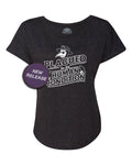 Women's Plagued by the Human Condition Scoop Neck T-Shirt