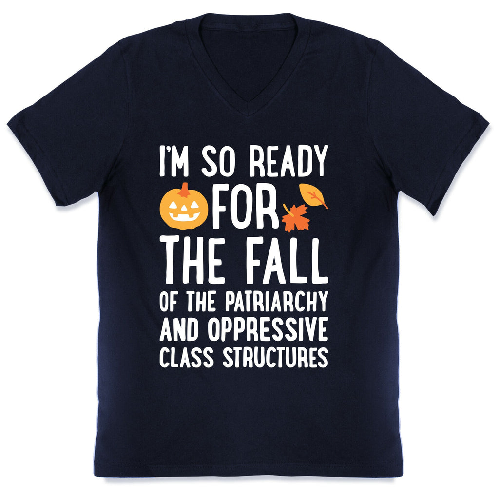Im So Ready For The Fall V-Neck Unisex