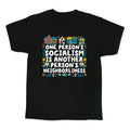 One Persons Socialism is Another Persons Neighborliness Tim Walz Kids Tee Unisex