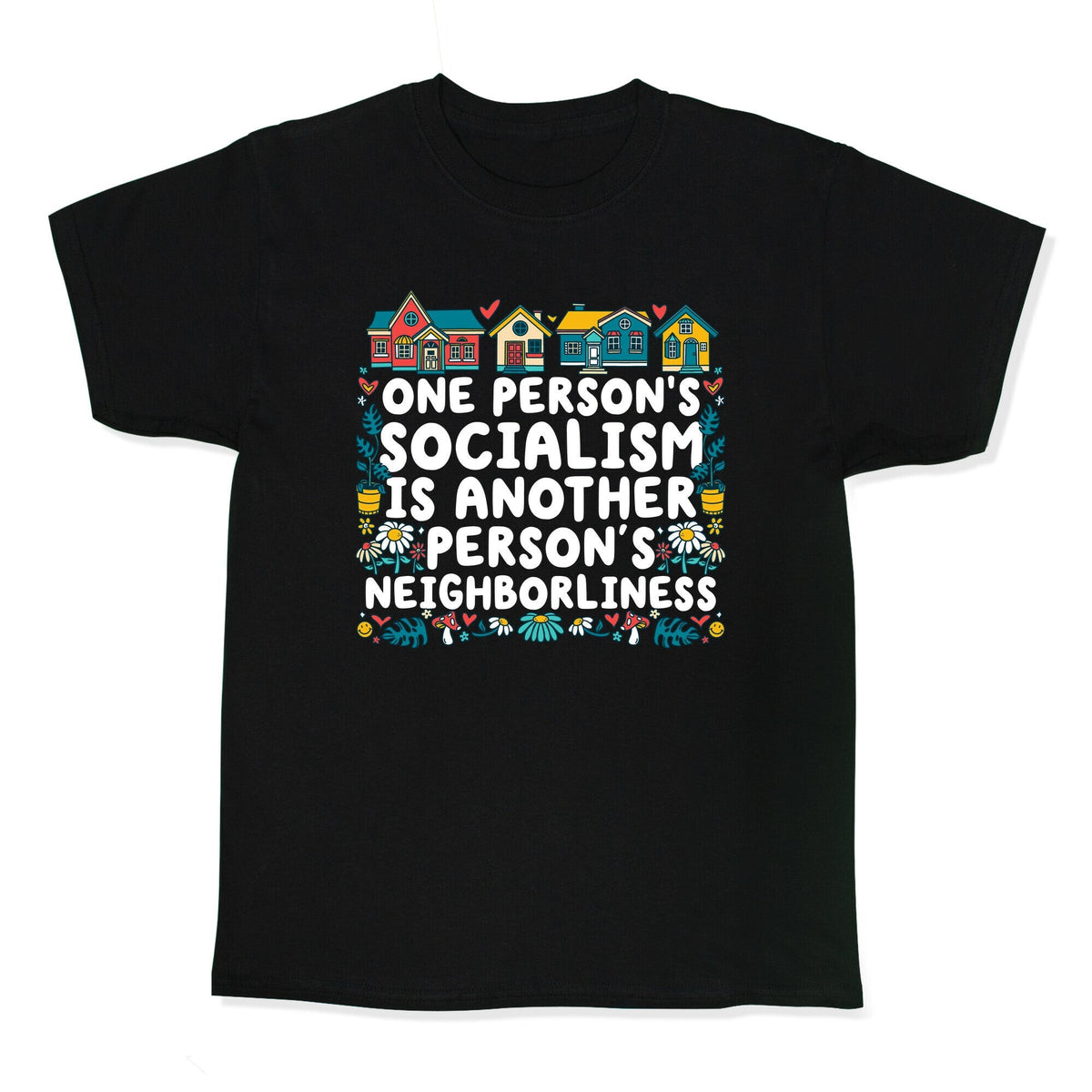 One Persons Socialism is Another Persons Neighborliness Tim Walz Kids Tee Unisex