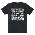 One Persons Socialism is Another Persons Neighborliness Tim Walz Unisex Triblend Tee Unisex