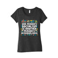 One Persons Socialism is Another Persons Neighborliness Tim Walz Womens Triblend Tee Unisex