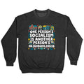 One Persons Socialism is Another Persons Neighborliness Tim Walz Crewneck Unisex
