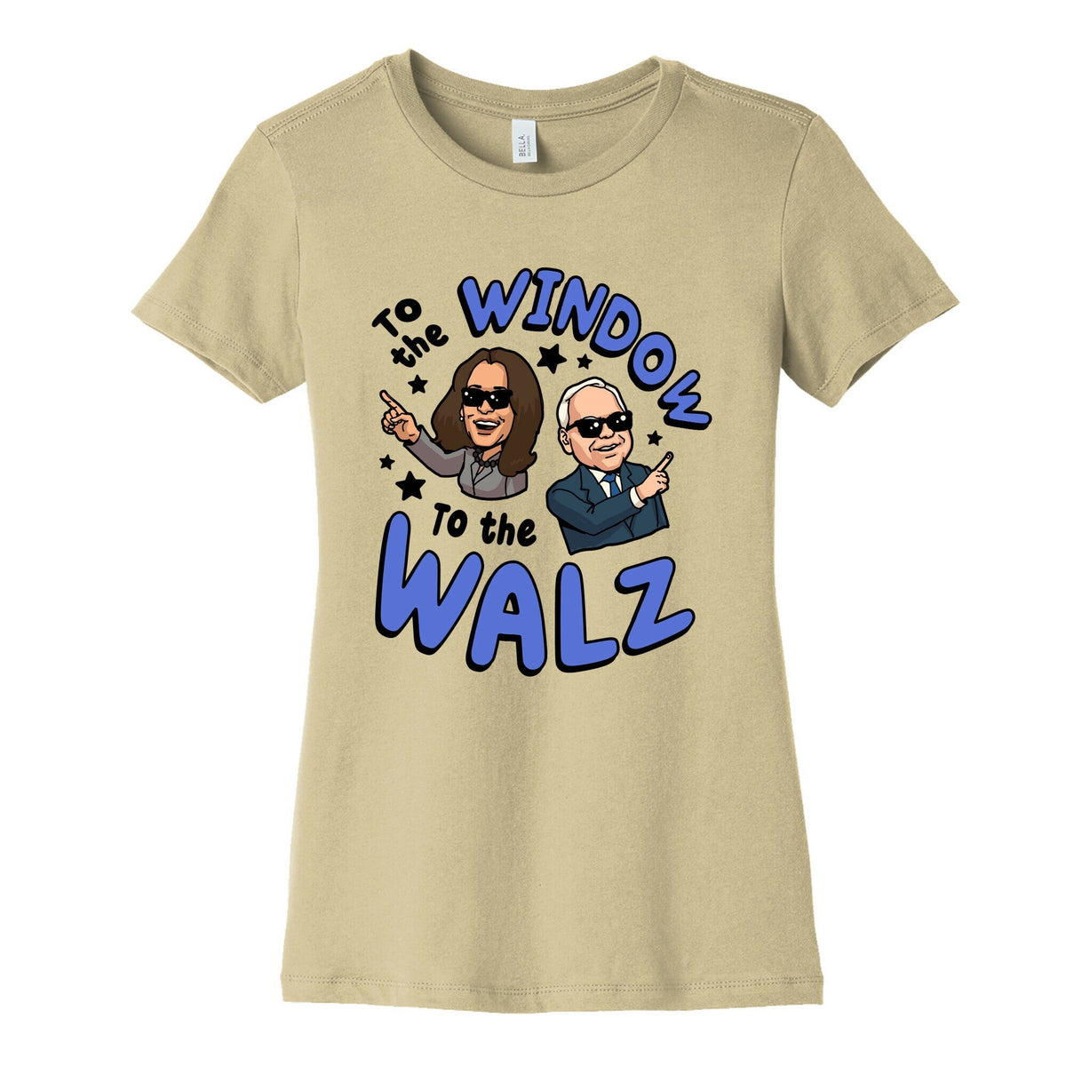 To the Window, to the Walz Womens Cotton Tee Unisex